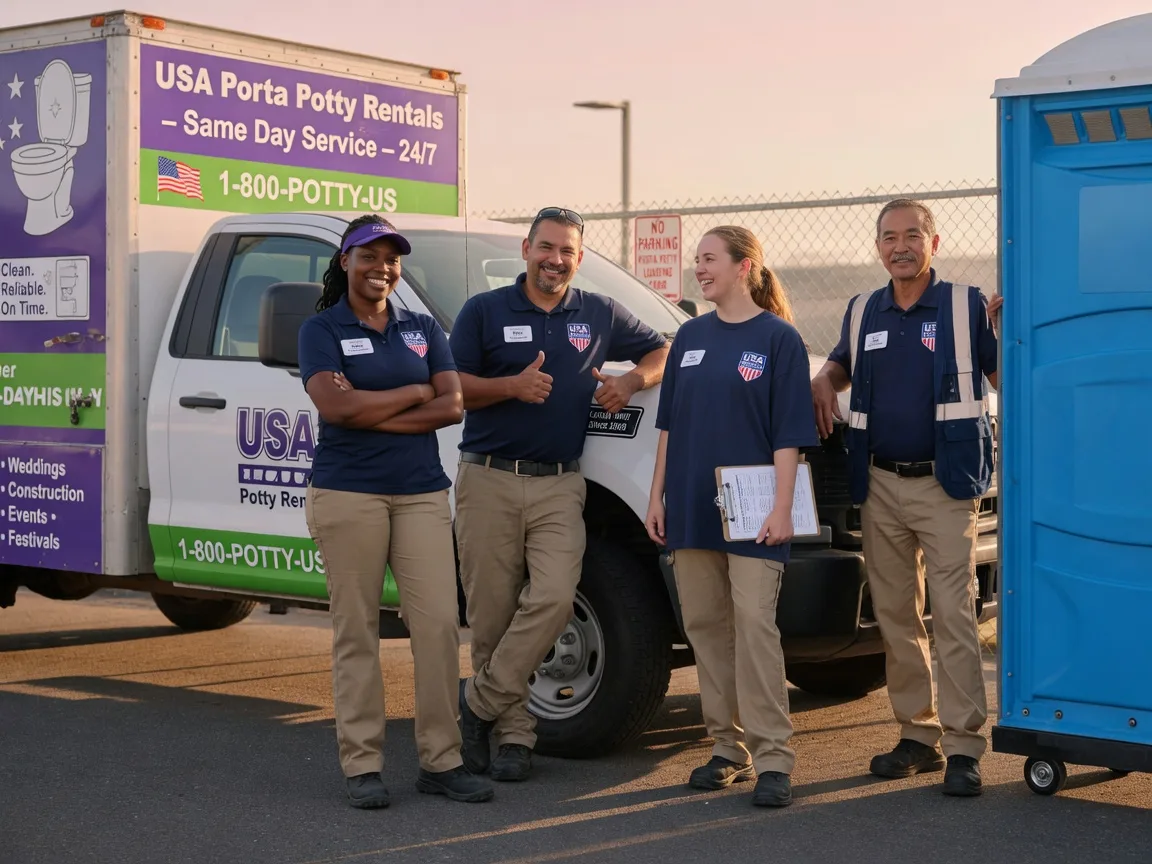 Porta Potty Rental company in Plain City, OH